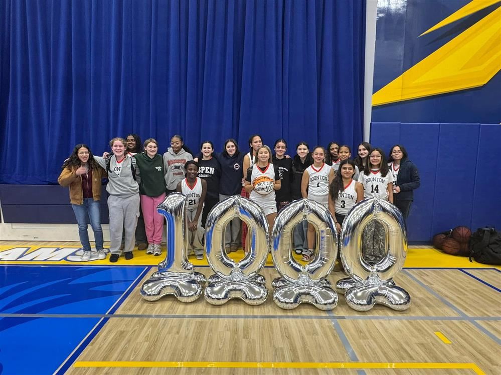  Middle School basketball player scores 1,000 points; the first in school history. 