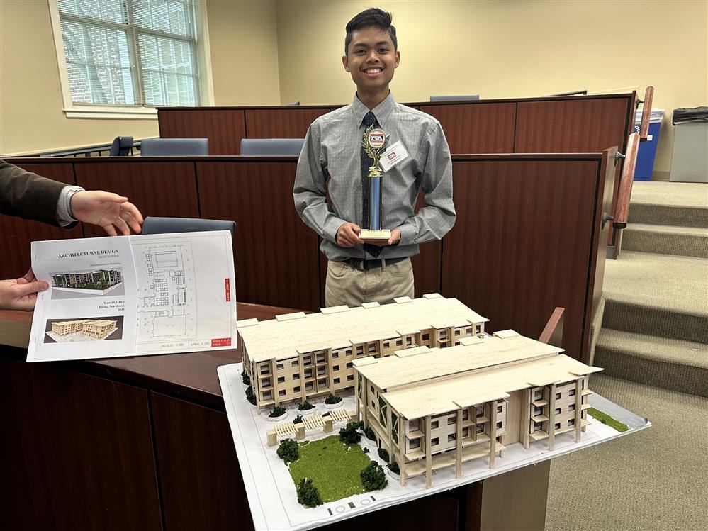  TSA President Jesus Calderon wins State Architectural Conference